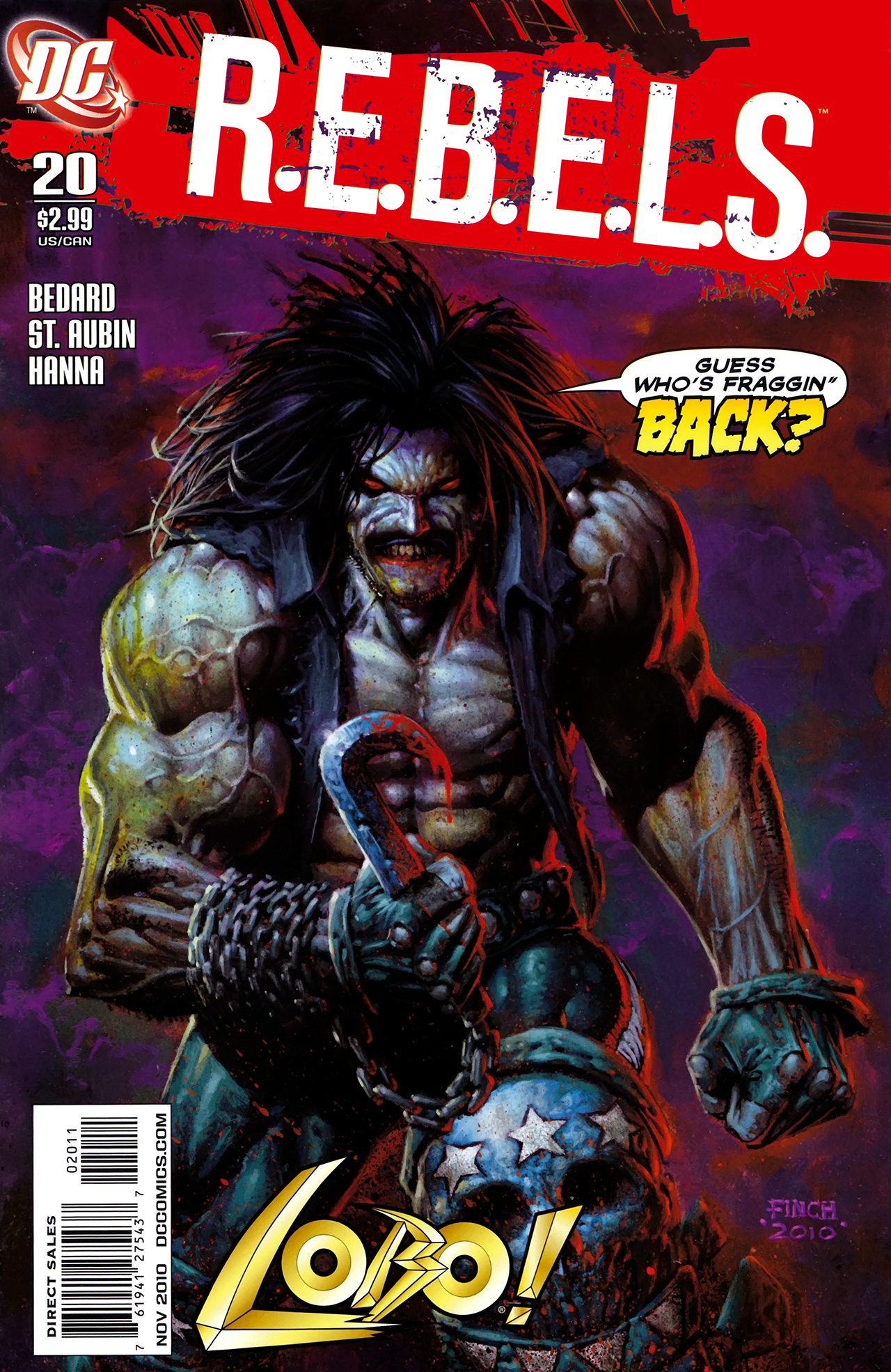 Read online R.E.B.E.L.S. comic -  Issue #20 - 1