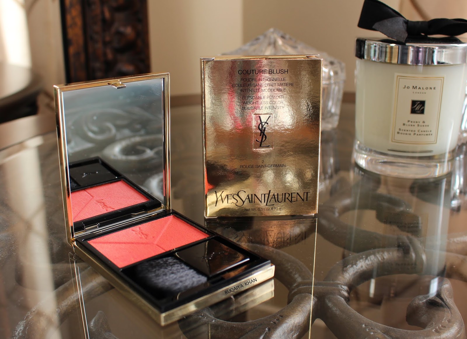 YSL Couture Blush in Rouge Saint Germain Review and Swatches