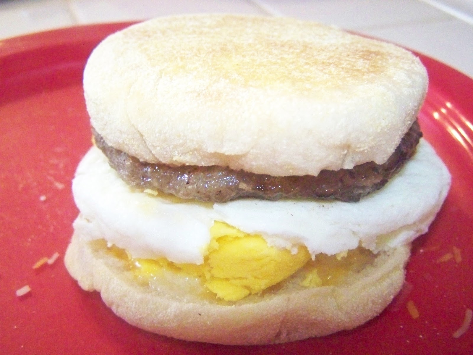 A to Z for Moms Like Me Homemade Sausage Egg McMuffin