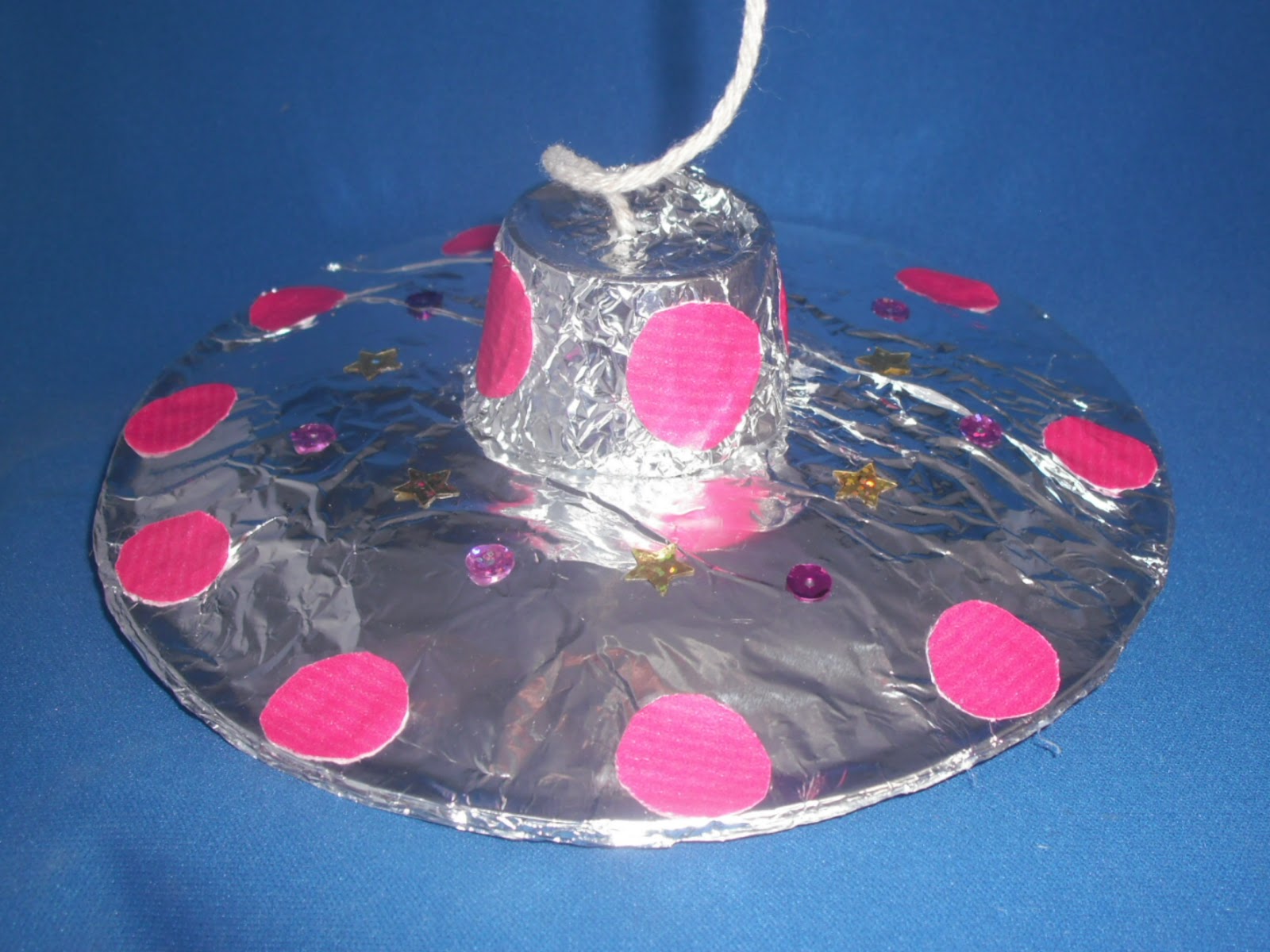 James&May Arts and Crafts Blog Paper plate Spaceship