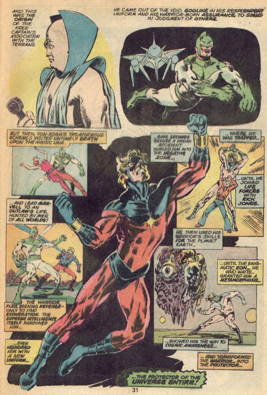 Read online Captain Marvel (1968) comic -  Issue #36 - 21