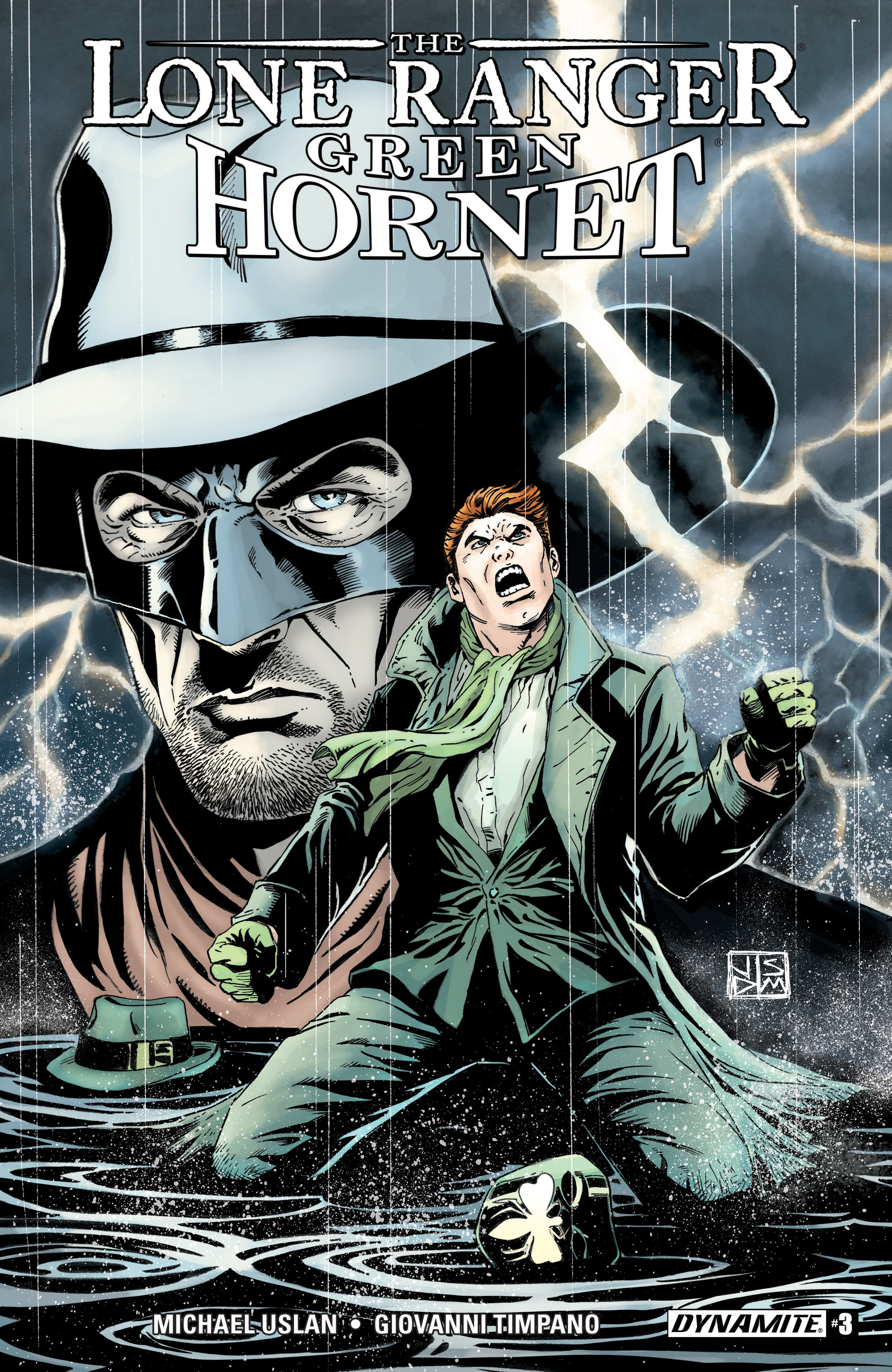 Read online The Lone Ranger/Green Hornet comic -  Issue #3 - 1