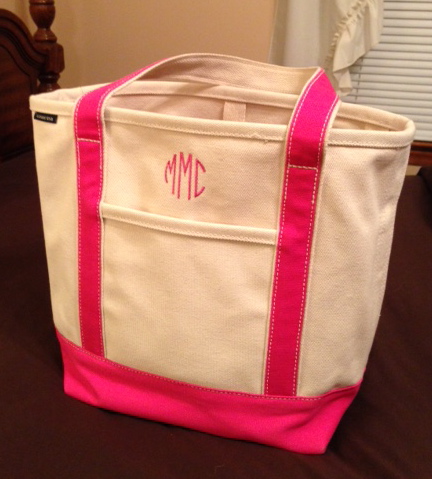 Sweet Like a Song: Medium Lands' End Canvas Tote Review