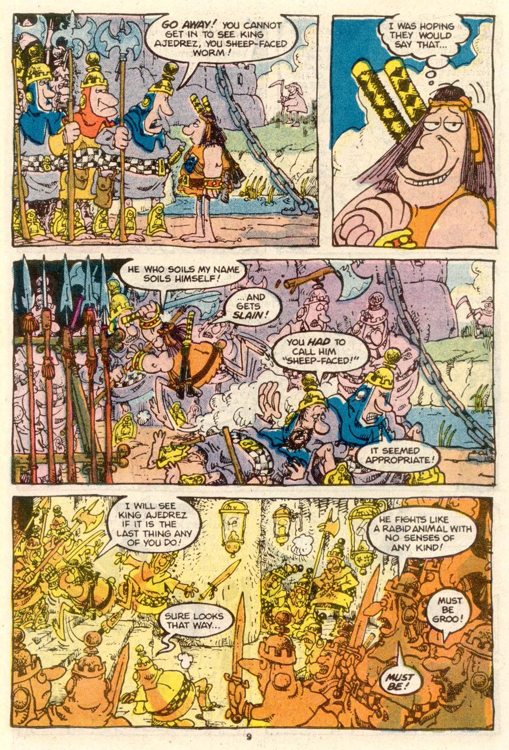 Read online Sergio Aragonés Groo the Wanderer comic -  Issue #24 - 10