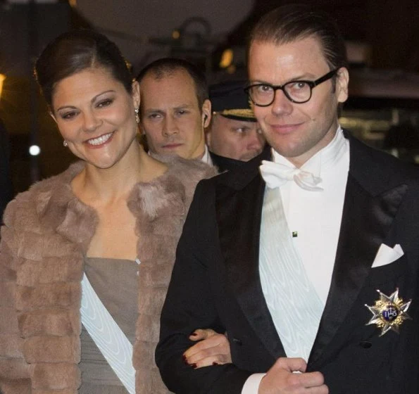 Queen Silvia, Crown Princess Victoria, Prince Daniel, Prince Carl Philip, Princess Madeleine and Mr Christopher O'Neill