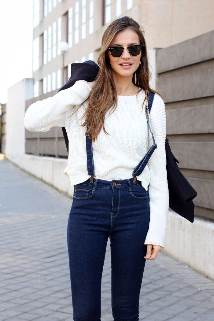 Style Know Hows: Denim with white. Classy