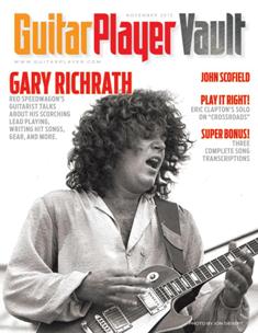 Guitar Player Vault - November 2015 | ISSN 0017-5463 | TRUE PDF | Mensile | Professionisti | Musica | Chitarra
Guitar Player Vault is a popular magazine for guitarists founded in 1967 in San Jose, California USA. It contains articles, interviews, reviews and lessons of an eclectic collection of artists, genres and products. It has been in print since the late 1960s and during the 1980s, under editor Tom Wheeler, the publication was influential in the rise of the vintage guitar market.