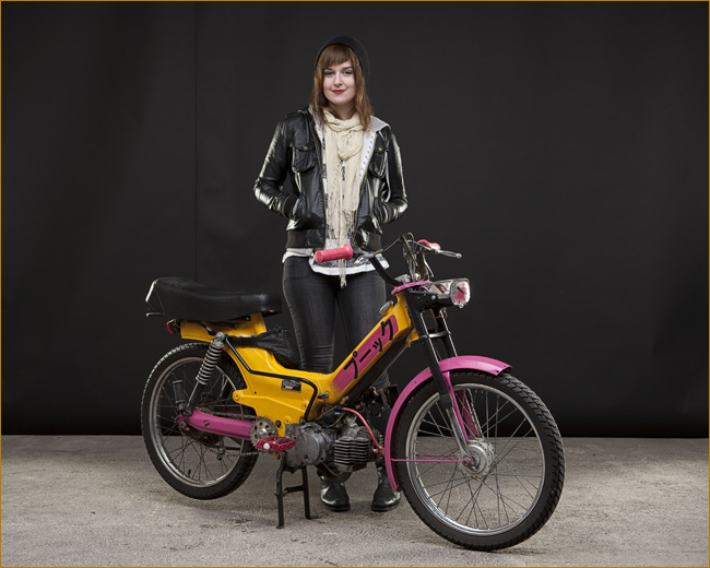 Hot Chicks on Mopeds supaswag counter culture