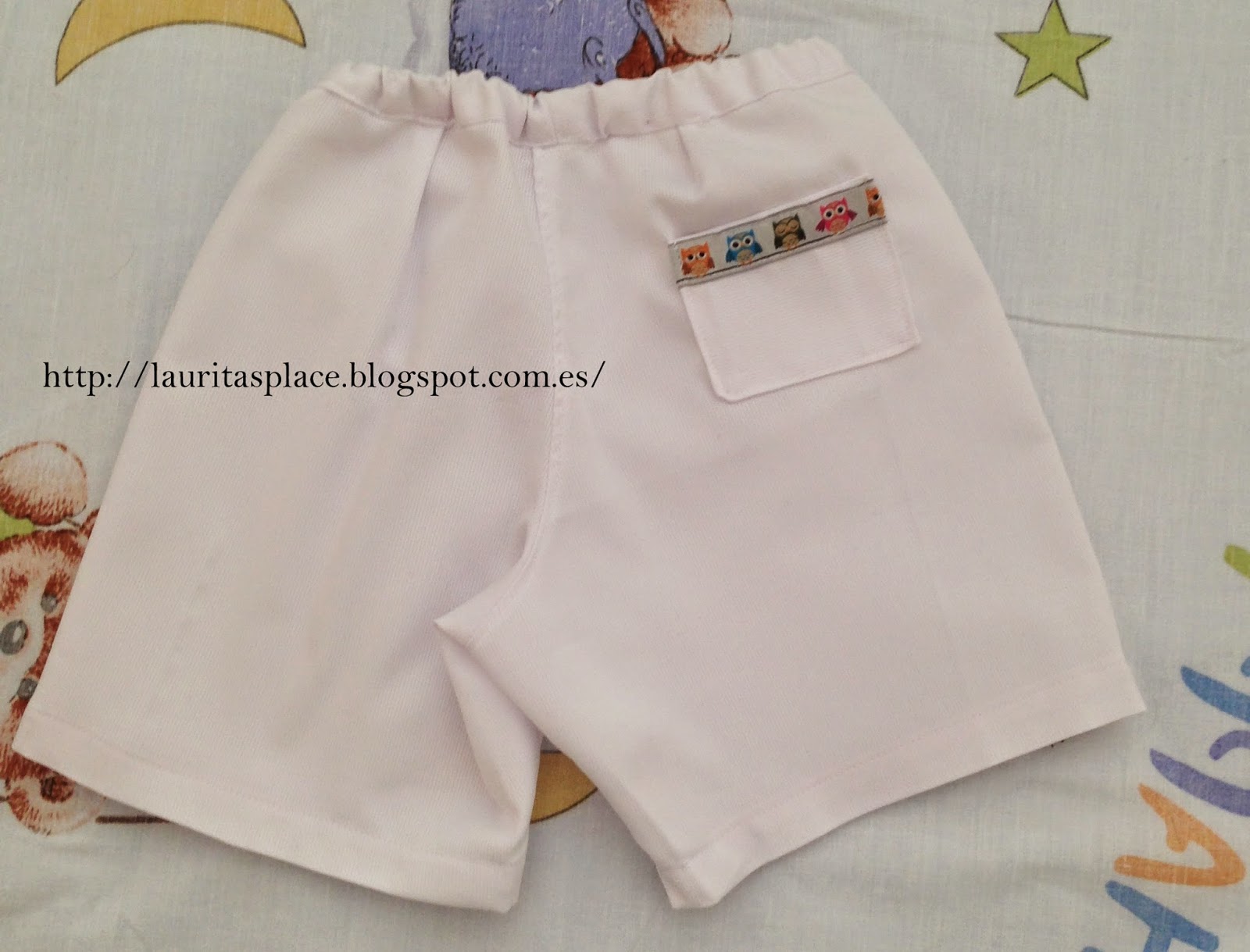 Laurita´s Place Handmade: Short de bebé "Sunny Day Shorts".