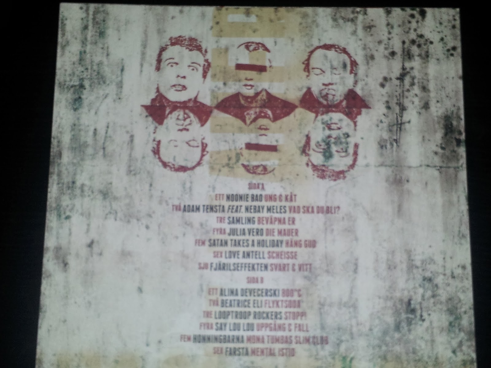 Lp Skivor Tyst For Fan Ekon Fran Ebba Gron 2013