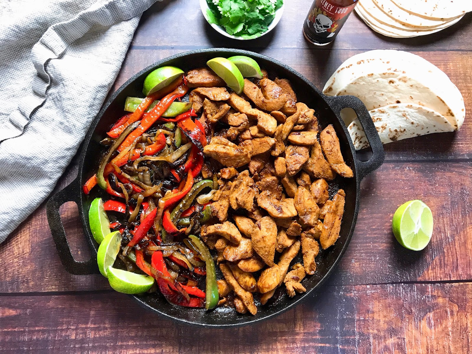 Chipotle Chicken Fajitas