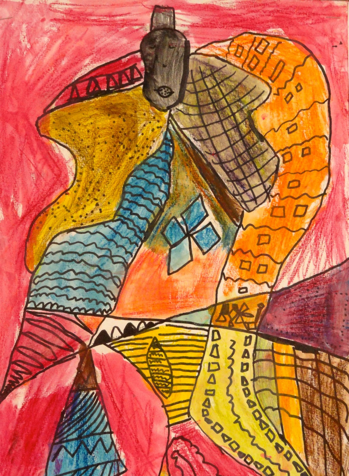 Art- It's Made To Be Seen: 4th Grade- Klimt Quilts