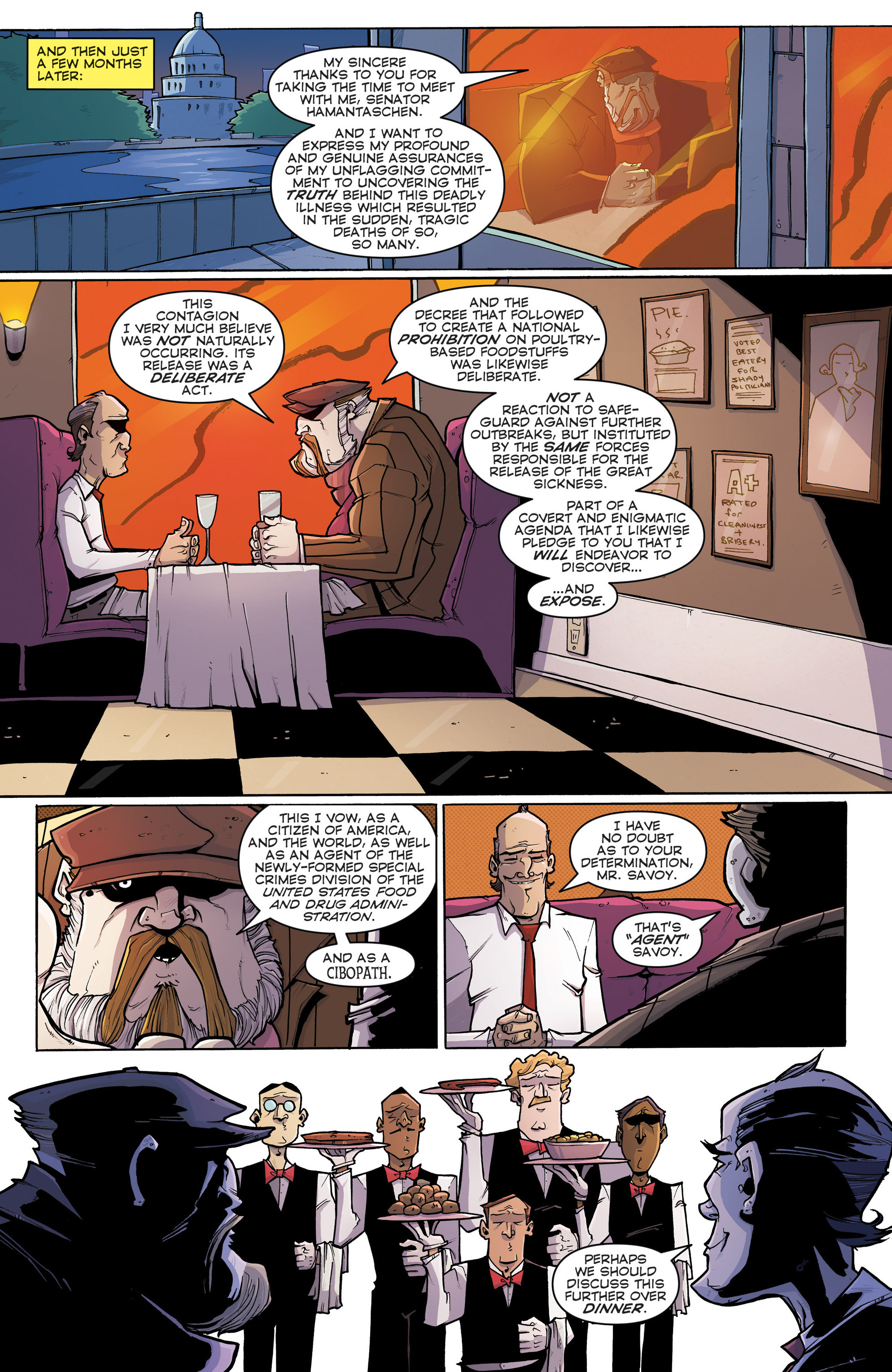 Read online Chew comic -  Issue #52 - 4