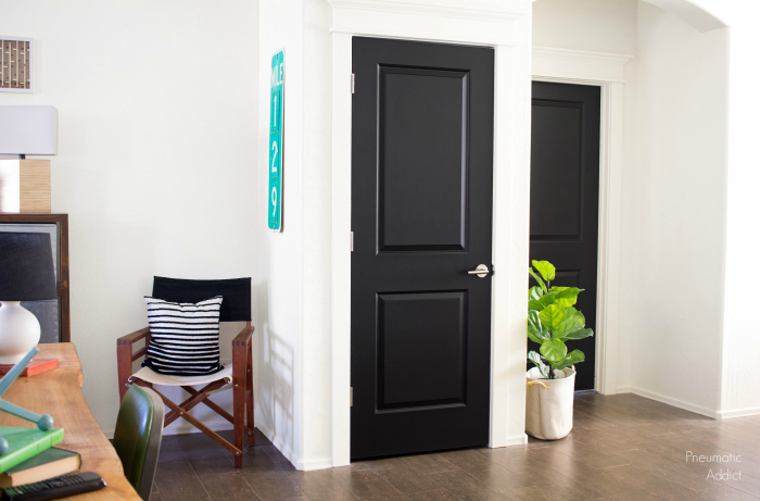 Replacing My Interior Doors And Painting Them Black
