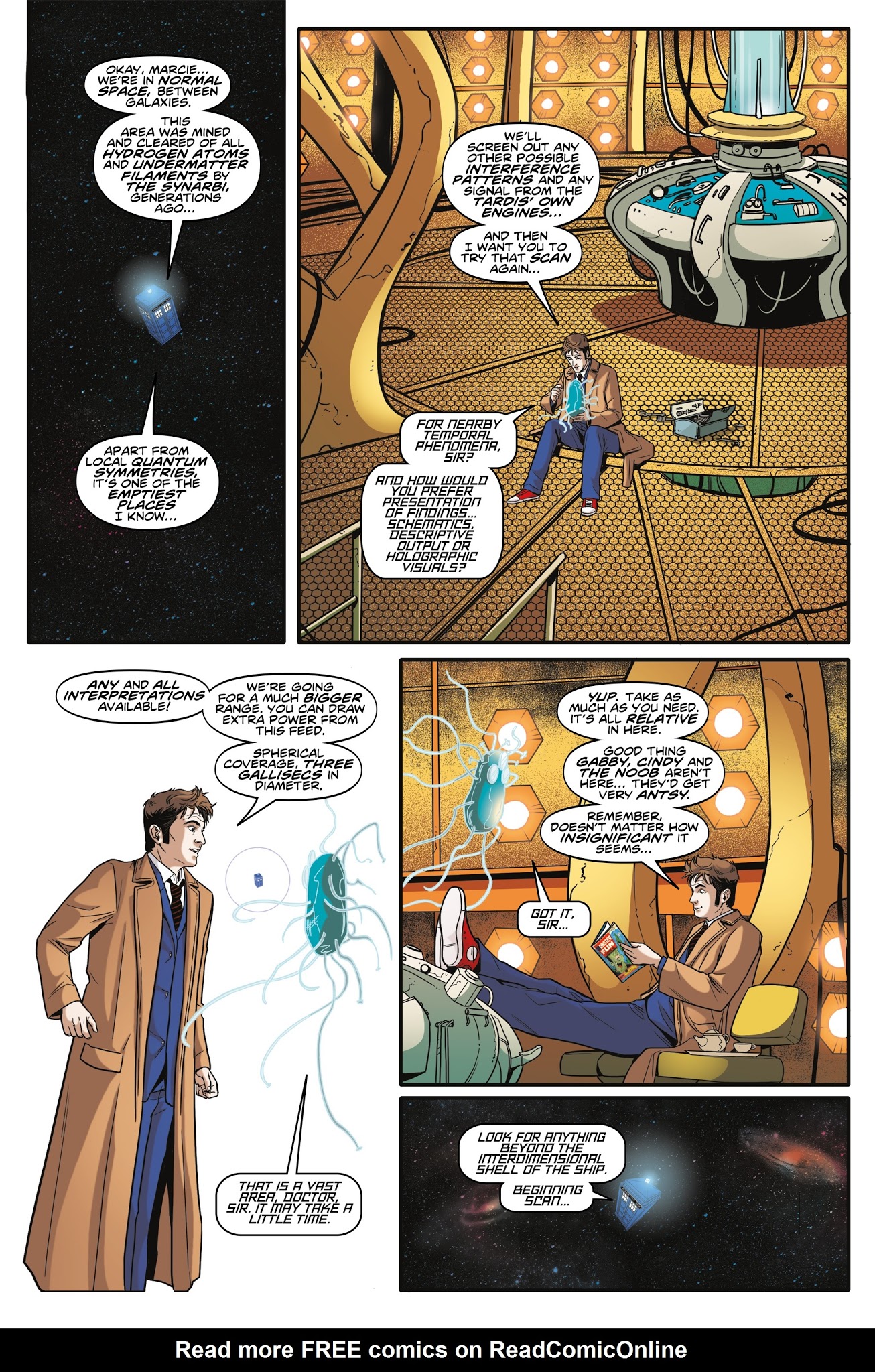 Read online Doctor Who: The Tenth Doctor Year Three comic -  Issue #7 - 19