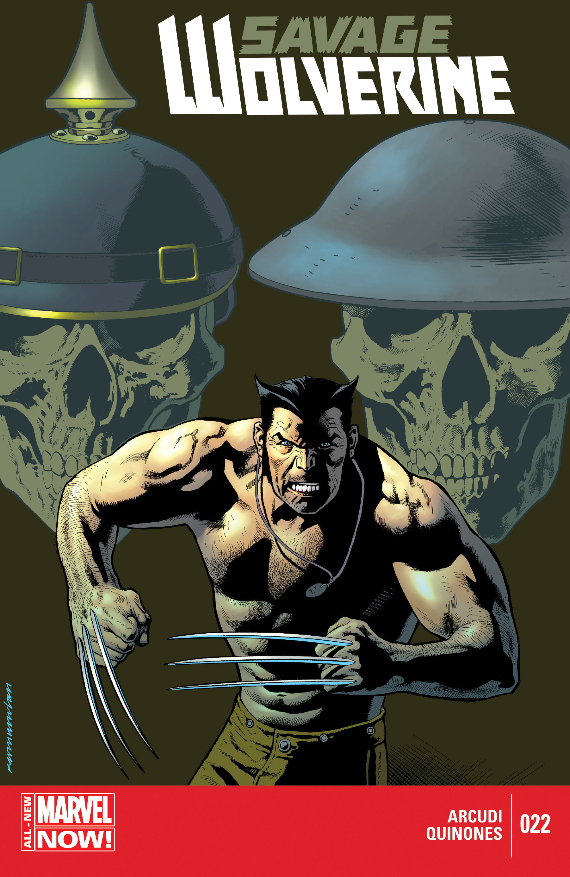 Read online Savage Wolverine comic -  Issue #22 - 1