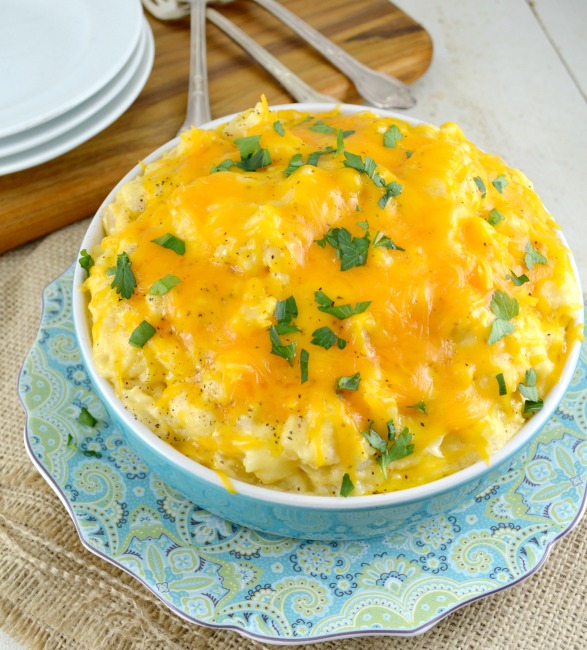 THE BEST CROCK POT CHEESY POTATOES VARIOUS RECIPES MOM'S