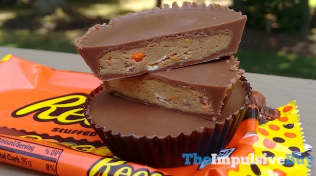Image: Reese's Peanut Butter Cups Stuffed with Reese's Pieces, by TheImpulsiveBuy on Flickr