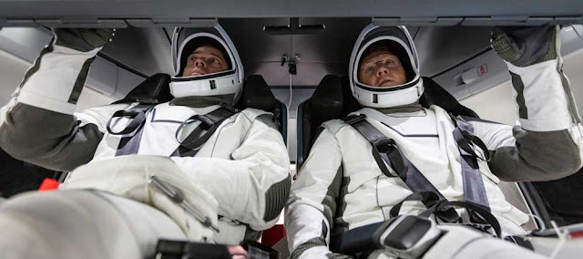 Robert Behnken and Douglas Hurley Make Final Preparations for NASA's First Private Space Launch Robert Behnken and Douglas Hurley Make Final Preparations for NASA's First Private Space Launch