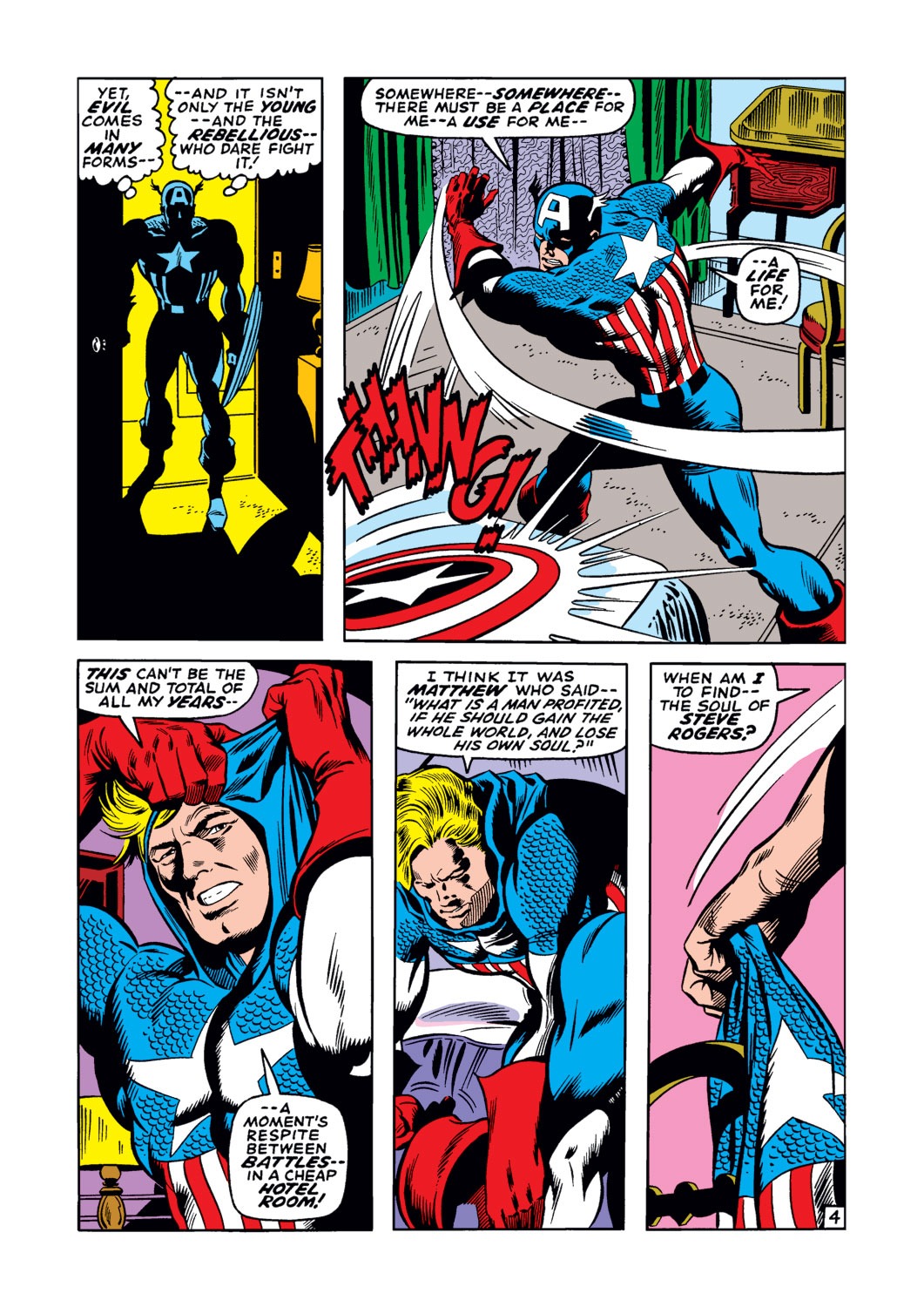 Read online Captain America (1968) comic -  Issue #122 - 5