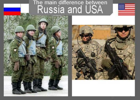 Russia Vs USA: USA Army vs Russian Army
