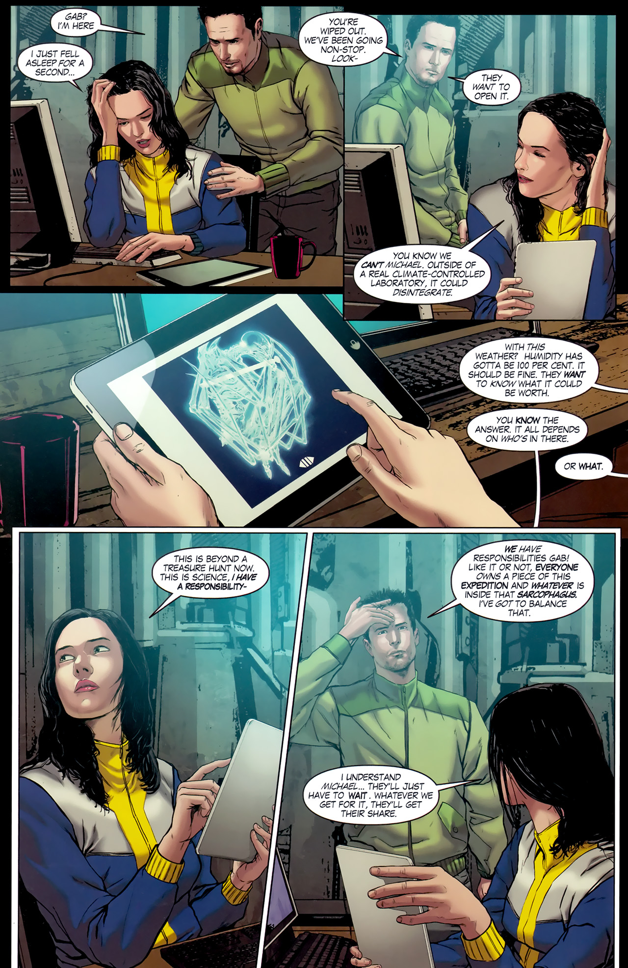 Read online The Vault comic -  Issue #2 - 4