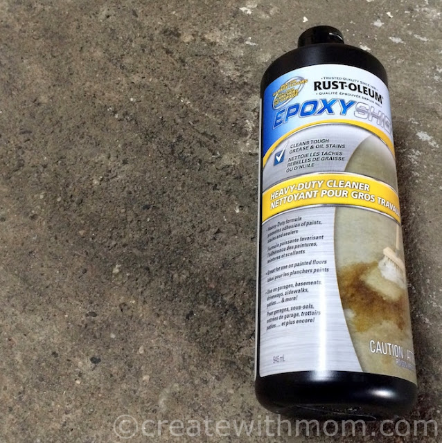 Rust-oleum Epoxy Shield garage flooring