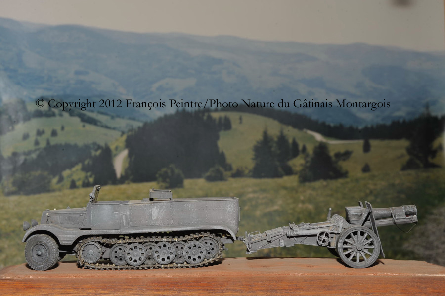 Sd Kfz 11 tracteur d'obusier de 15cm Sig 33