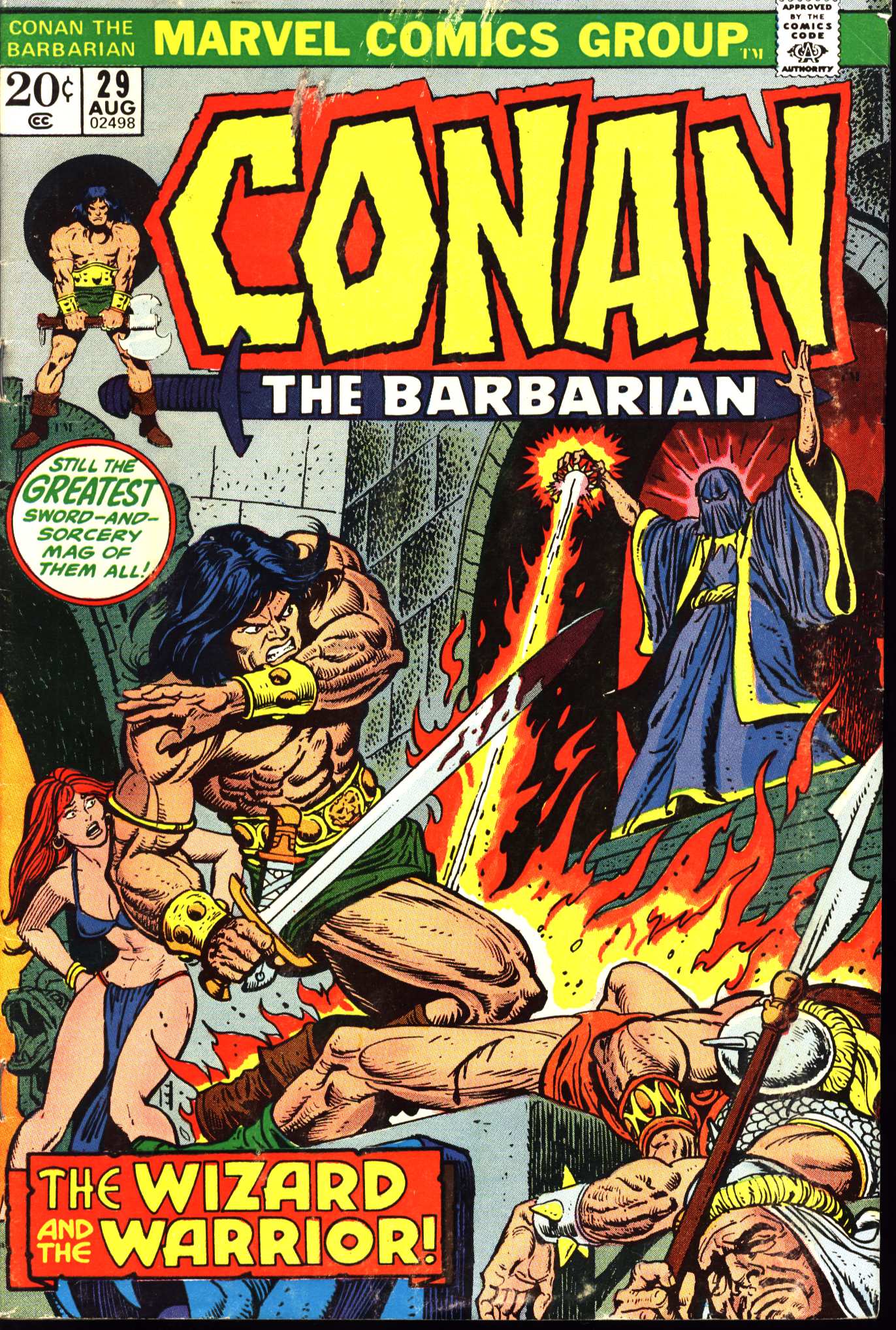 Read online Conan the Barbarian (1970) comic -  Issue #29 - 1