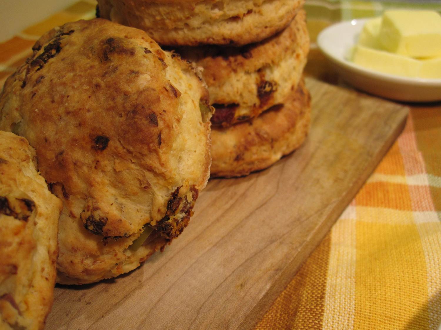 Edible biology Olive, feta and sundried tomato biscuits
