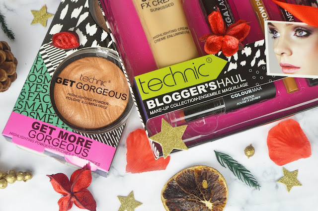 Technic Cosmetics Christmas Gift Ideas / Sets for her - Get More Gorgeous Highlighters and Blogger's Haul | Review by Lovelaughslipstick Blog