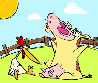 Cow and Chicken HD Wallpapers