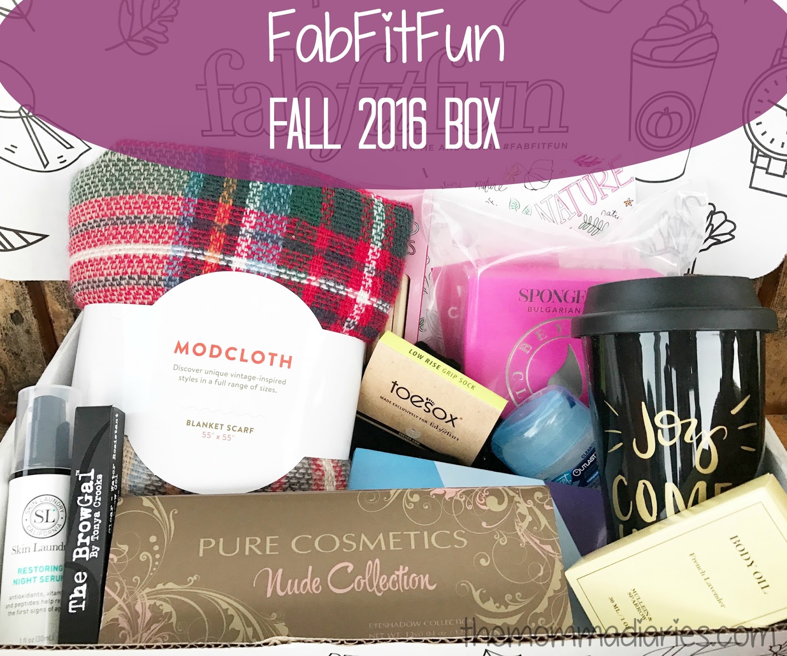 FabFitFun Fall 2016 Box Review & Promo Code! The Momma Diaries