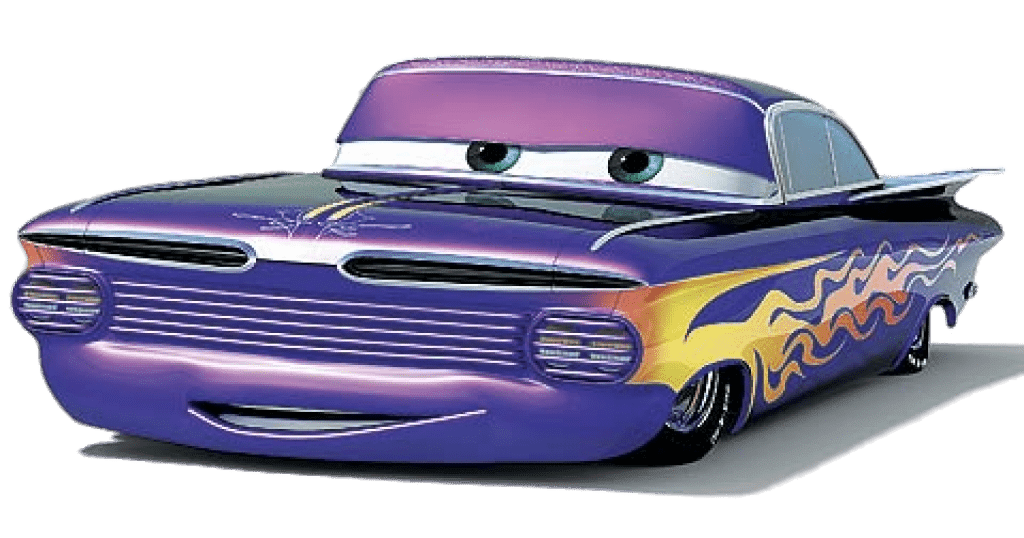 Cartoon Characters Cars (PNG)