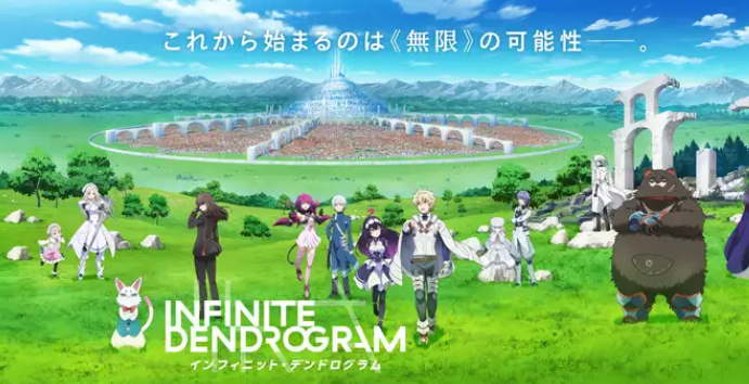 Anime Infinite Dendrogram Premier pada 9 Januari