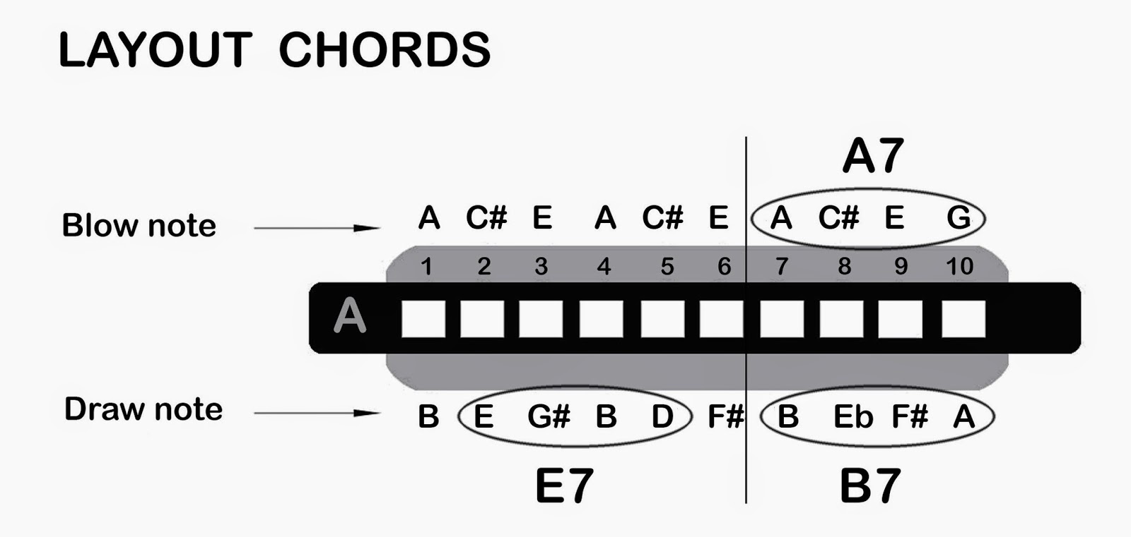 Blueharp Blues Chord Harmonica Blueharp a real innovation