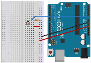 Light sensor and Arduino