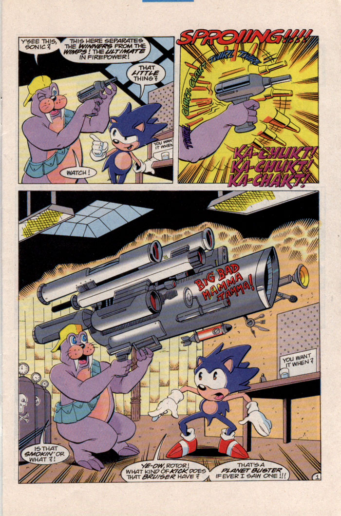 Read online Sonic The Hedgehog comic -  Issue #44 - 2