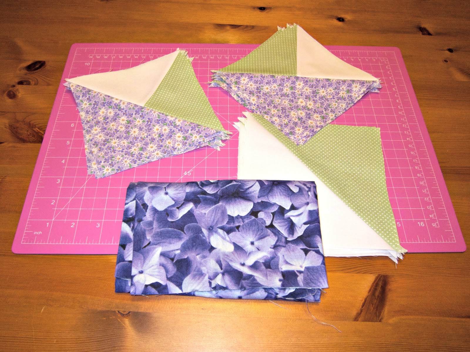 Split Quarter Square Triangles