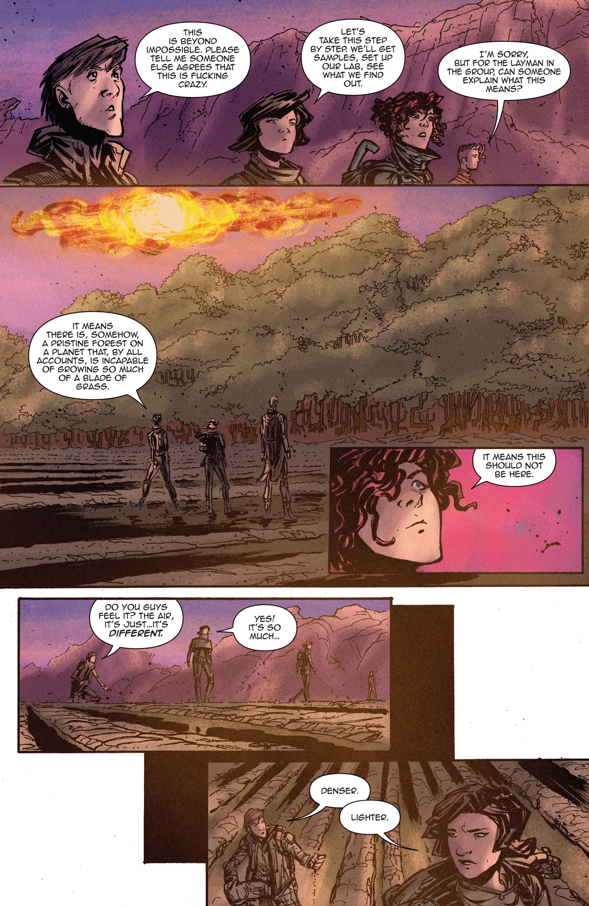 Read online Roche Limit: Clandestiny comic -  Issue #1 - 25