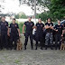 Efetivo da 45ª CPE - Cidade de Goiás recebe treinamento para operação com cães