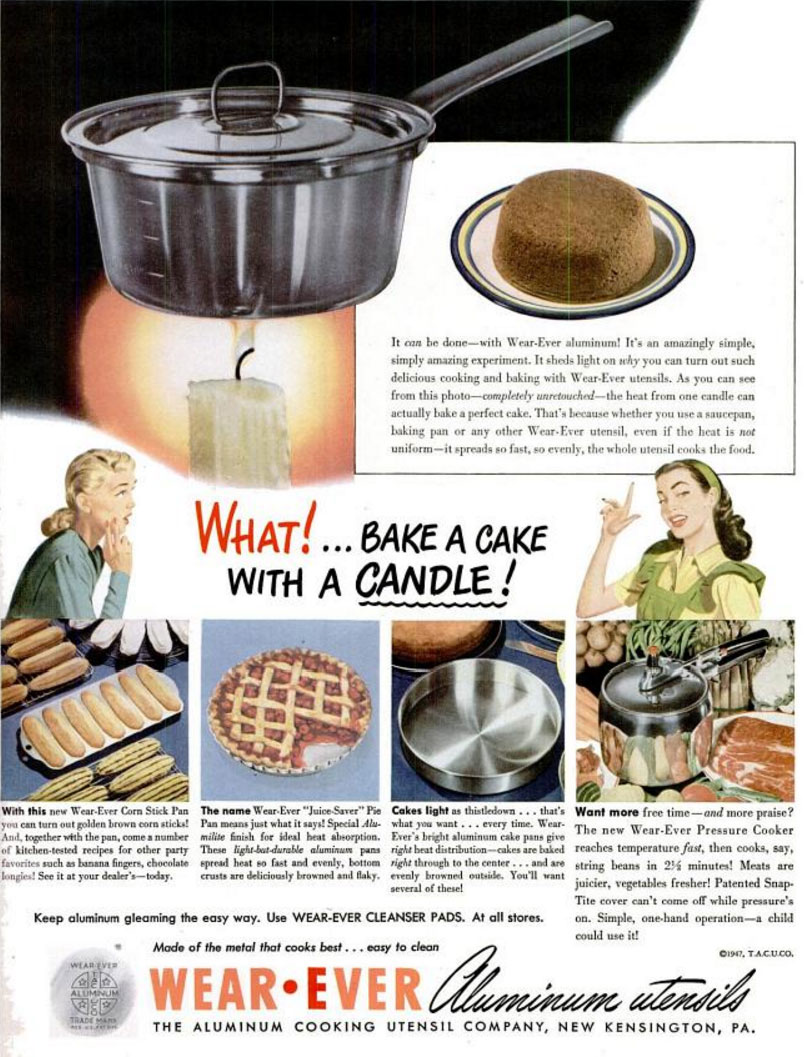Progress is fine, but it's gone on for too long.: We used to make things in  this country. #215: Wear-Ever cookware