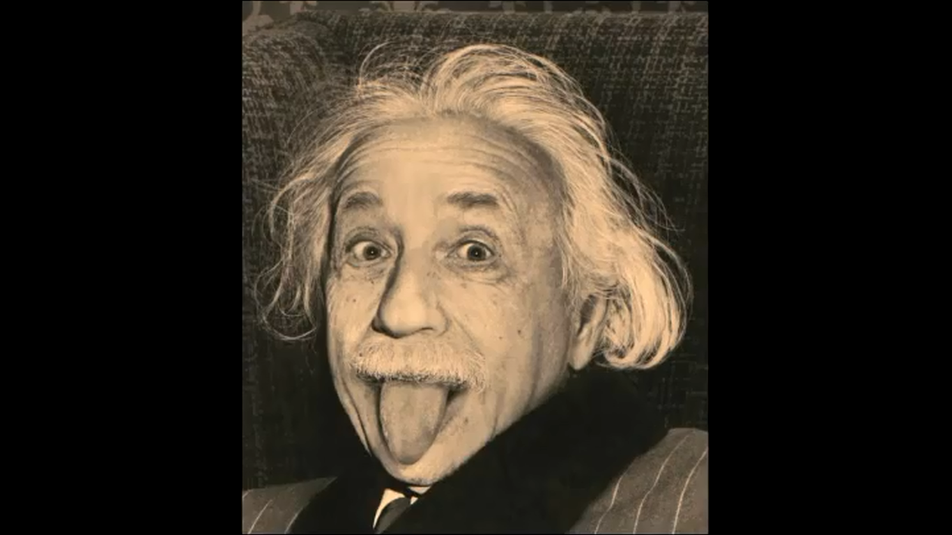 Webschnorcheln Warum Einstein die Zunge rausstreckt