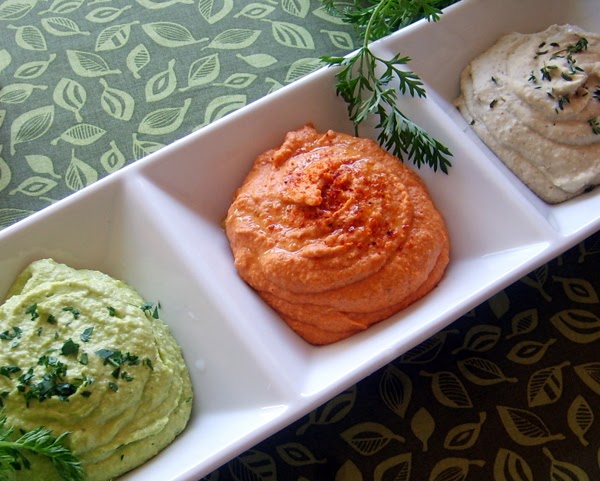 Trio of Hummus | Leafy Greens and Me