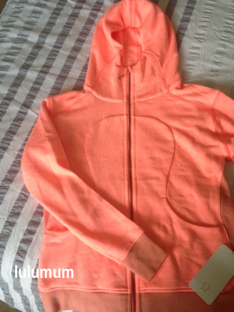 Lululemon On The Daily Hoodie Grapefruit