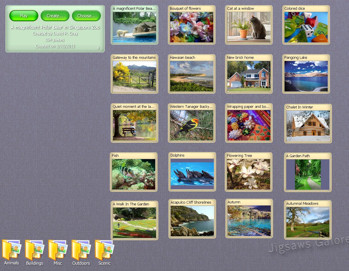 Adeli Games Jigsaws Galore