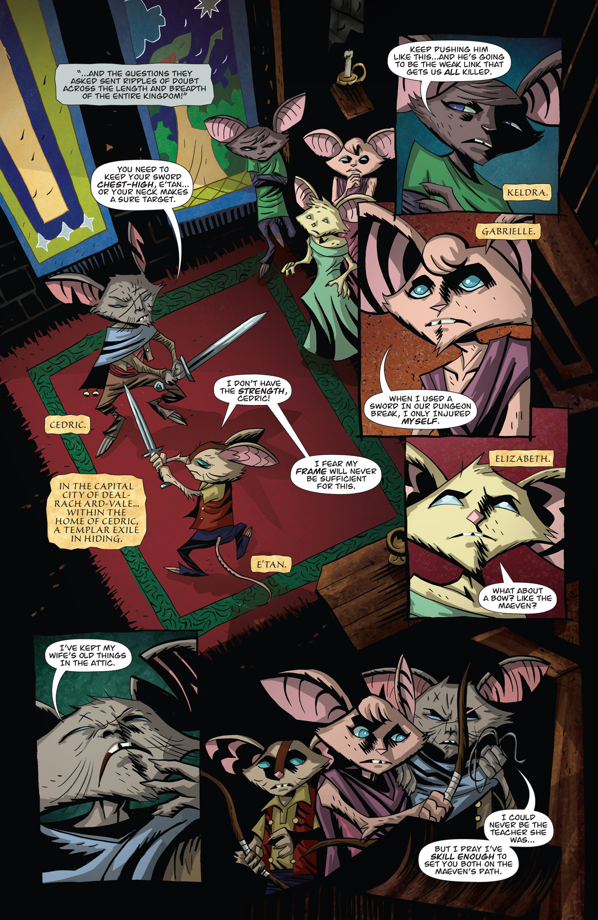 The Mice Templar Volume 4: Legend issue 6 - Page 9