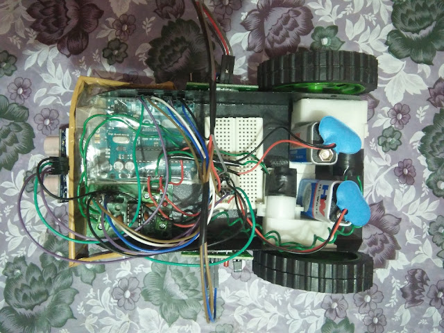 Line Following And Obstacle Avoiding Robot 2025