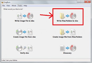 Hướng dẫn ghi đĩa video, đĩa nhạc, tạo file ảnh bằng ImgBurn ImgBurn7