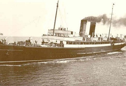 The S.S. Victoria, by which Swami Bon first came to the West in 1934